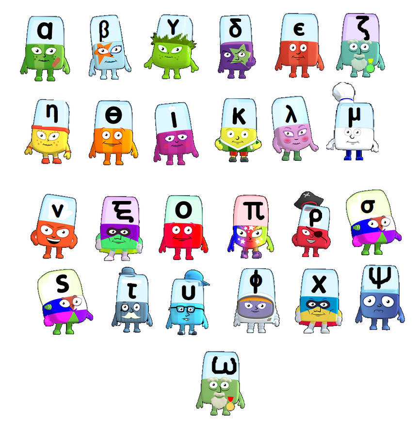 Alphablocks Greek by marshallforlife112 on DeviantArt