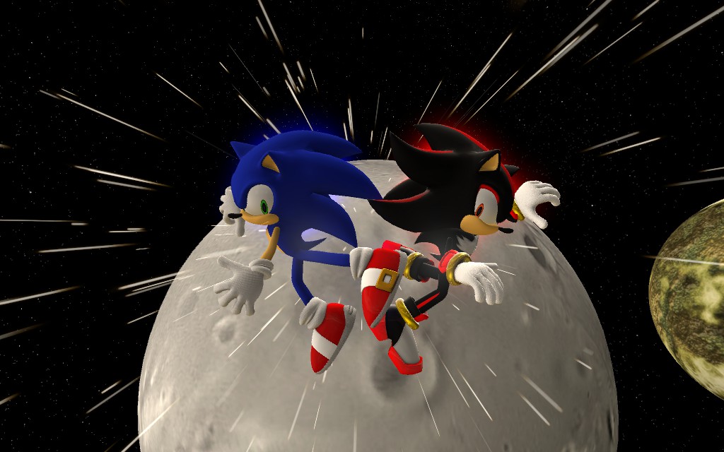 Sonic vs Shadow (Sonic Adventure 2)