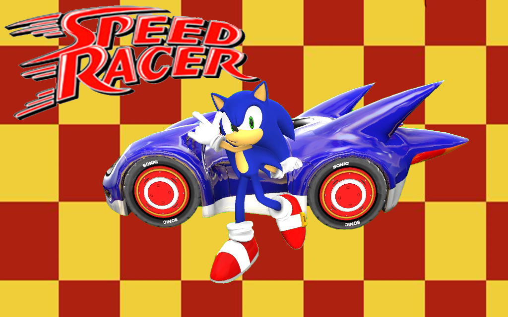 Speed Racer Sonic by Nibroc-Rock on DeviantArt