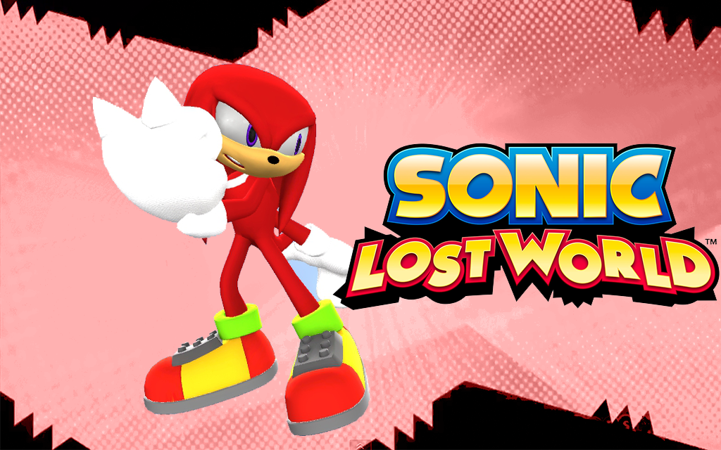 Knuckles in Sonic lost world remade