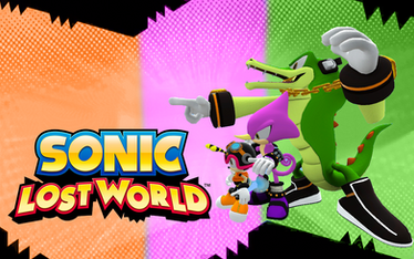 Team Chaotix in Sonic Lost world