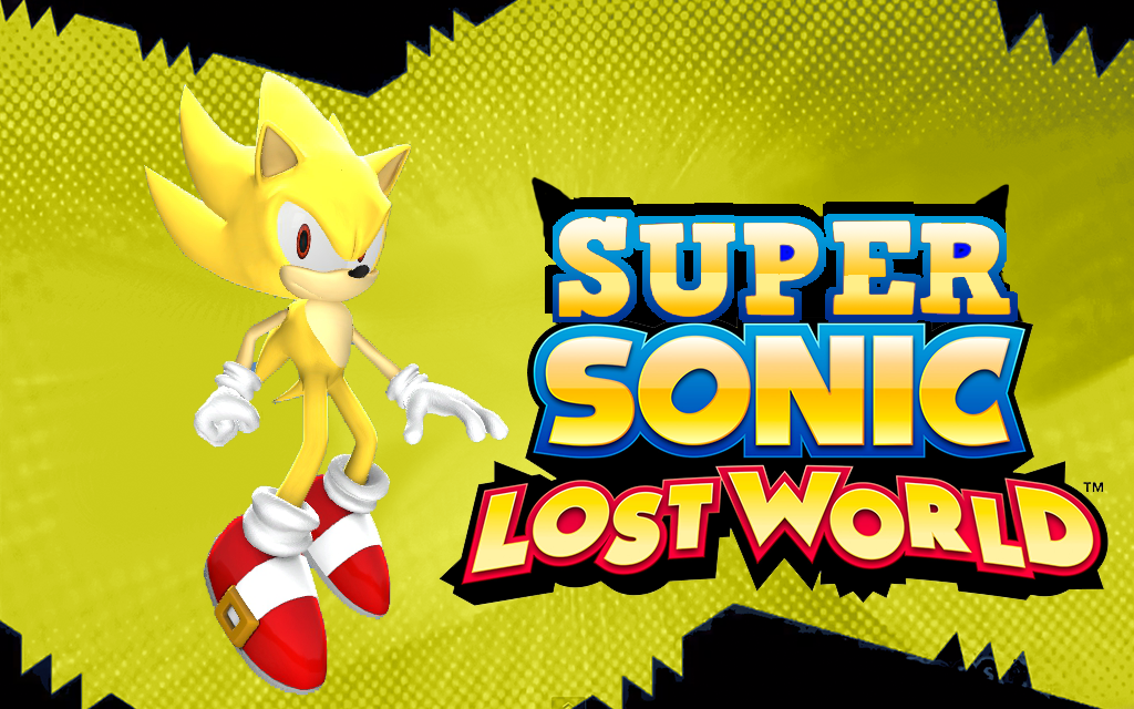 Super Sonic in Sonic lost world