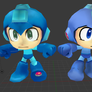 Megaman powered up textures, vs HD