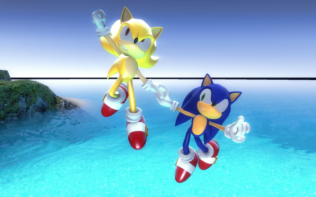 Super Sonic vs Hyper Sonic by leifii on DeviantArt. : r