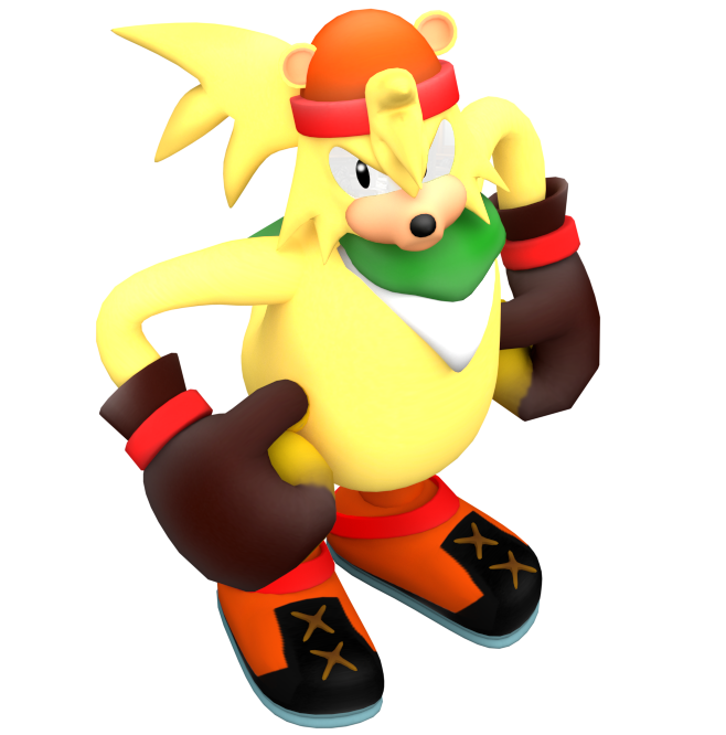 Mighty the Armadillo Legacy Render by Nibroc-Rock on DeviantArt