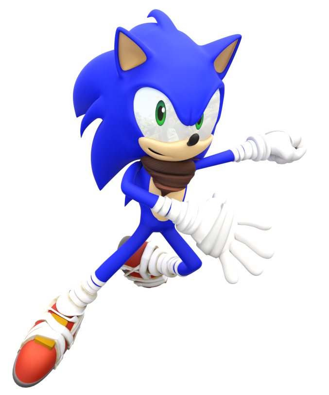 Boom Sonic: Modern Render  Sonic, Sonic boom, Sonic the hedgehog