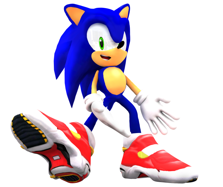 Sonic's New Soap Shoes Render