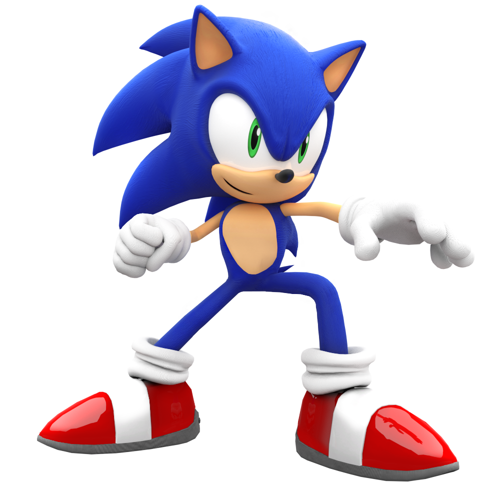 Classic Sonic Dimensional Render by Nibroc-Rock on DeviantArt