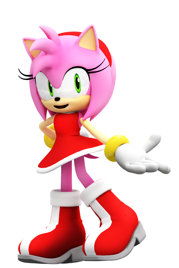 Sonic Boom: New Amy Render by NIBROCrock on deviantART