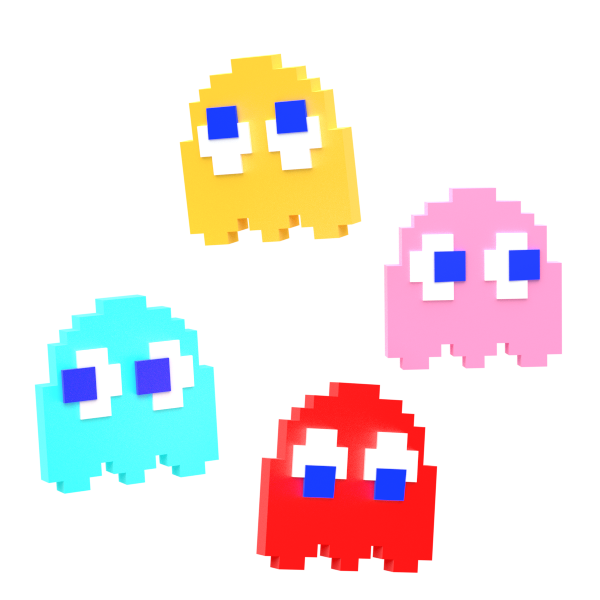 Pac Man Ghosts