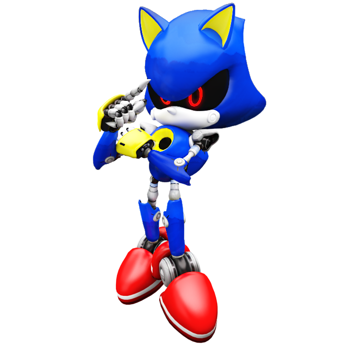 Transparent Metal Sonic Png - Metal Sonic Nibroc Rock, Png