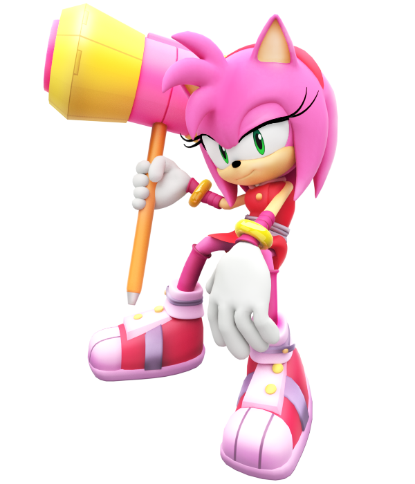 Sonic Boom: New Amy Render by NIBROCrock on deviantART