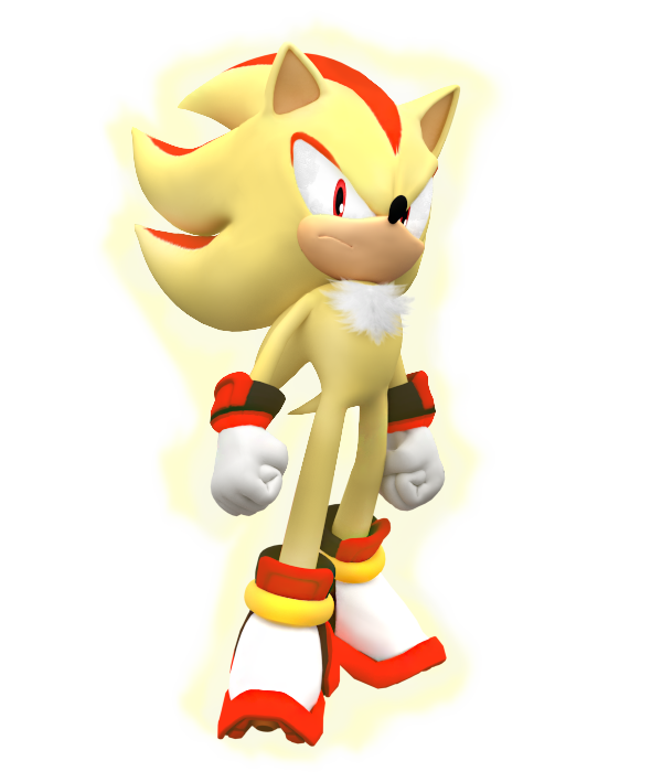 Hyper Sonic Legacy Render: Auraless by Nibroc-Rock on DeviantArt