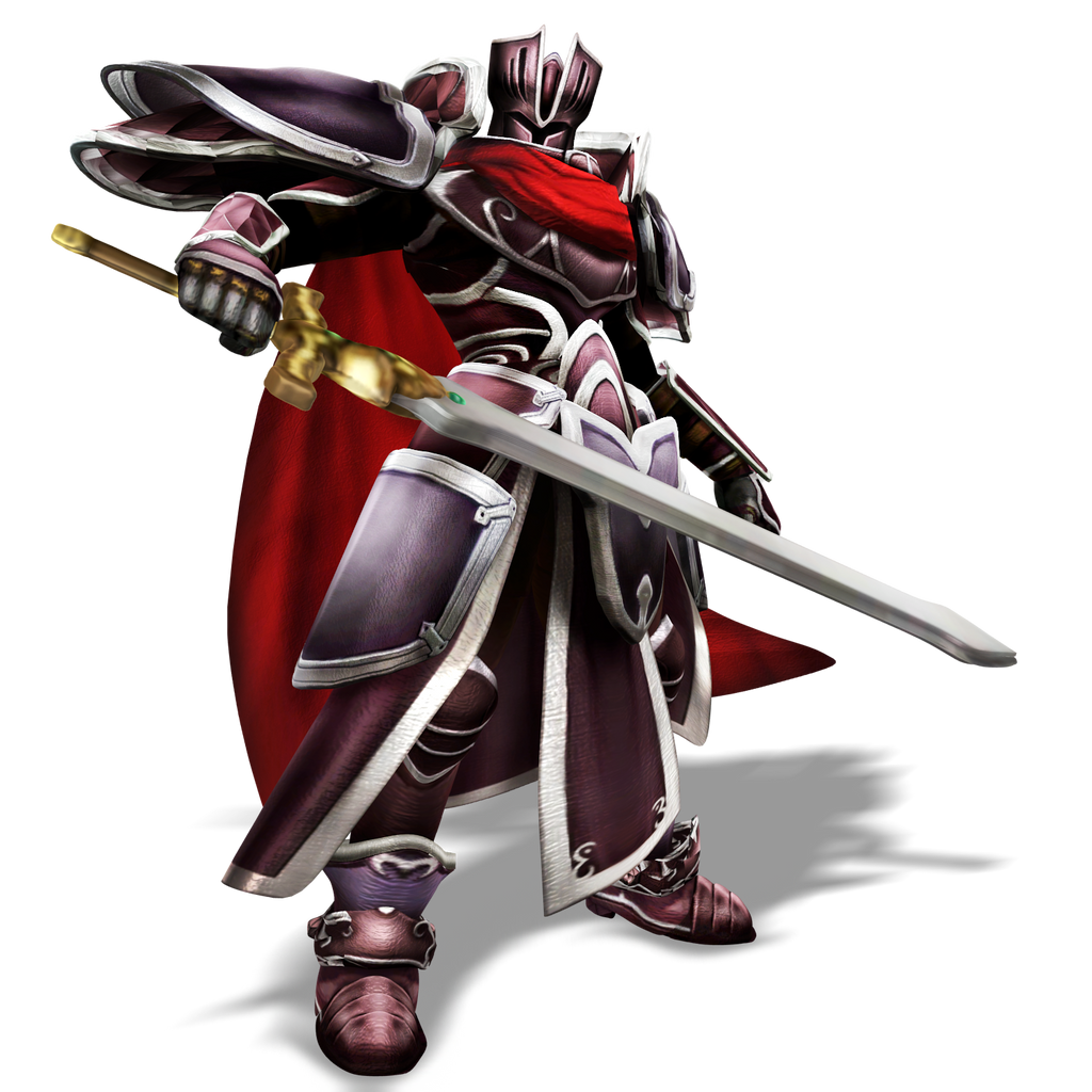 The Black Knight, Smash Bros Trophy Render