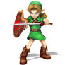 Young Link, Smash Bros Style Render