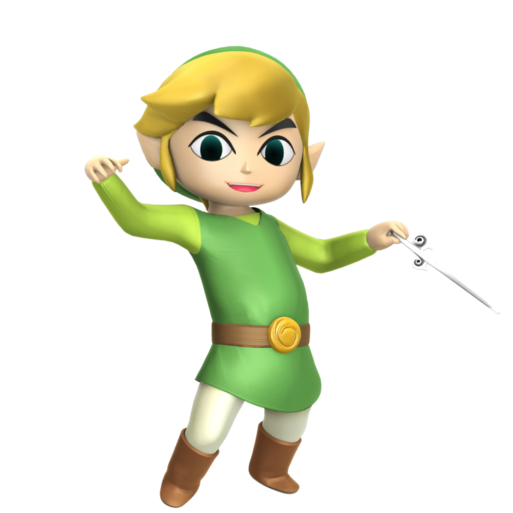 Toon Link Hyrule Warriors style