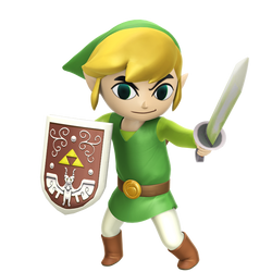 Toon Link Hyrule Warriors style 2