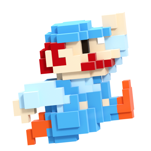 Invincible 8 Bit Mario 8-bit Mario Smash Style 7/8 by Nibroc-Rock on DeviantArt