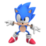 Classic Sonic! CD Pose