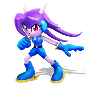 Freedom Planet, Sash Lilac Render!