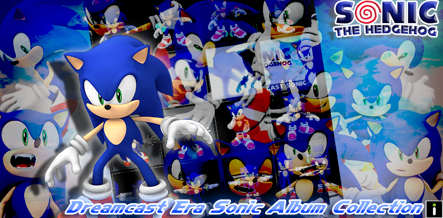 Dreamcast Era Sonic Album Collection LINK