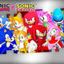 SonicClassic X SonicModern Wallpaper Size2880X1800