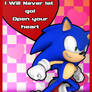 VDAY Card Sonic