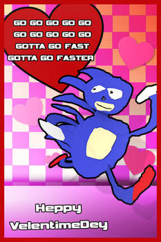 VDAY Card SANIC