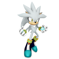 Silver the hedgehog 2016 render