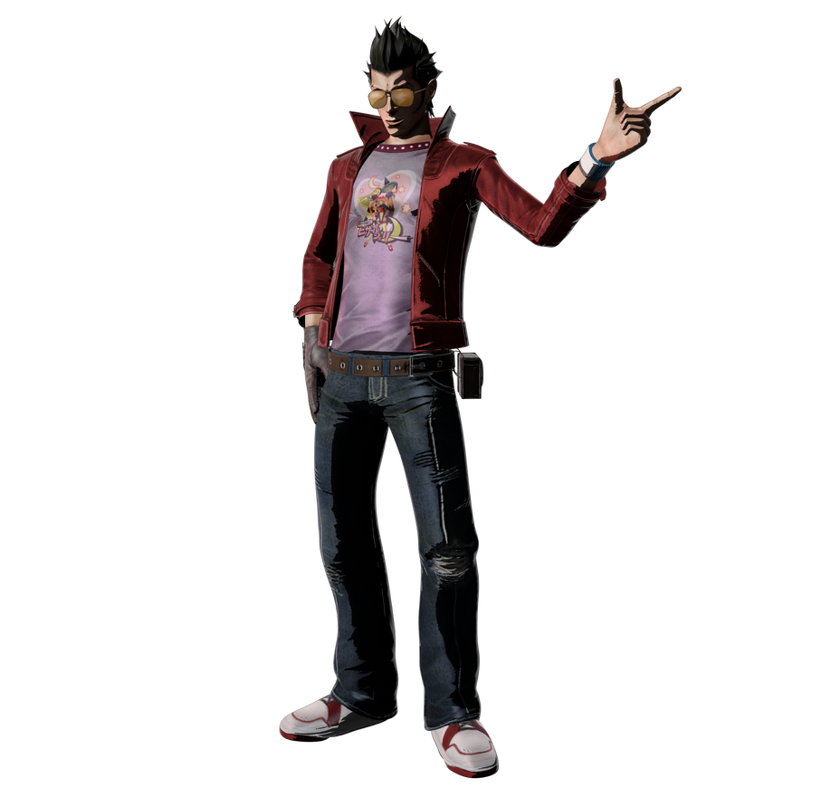 Travis Touchdown Render by Nibroc-Rock on DeviantArt