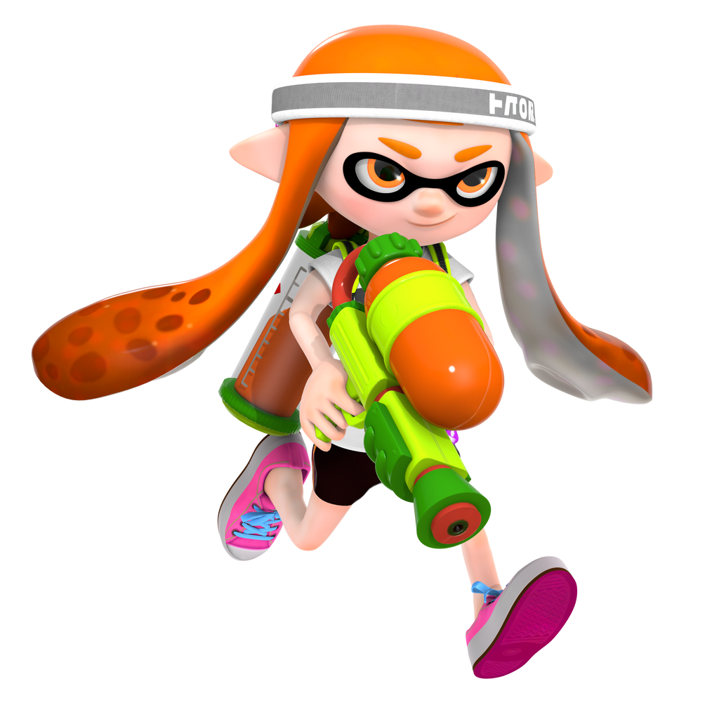 Splatoon: Inkling Girl Render by Nibroc-Rock on DeviantArt