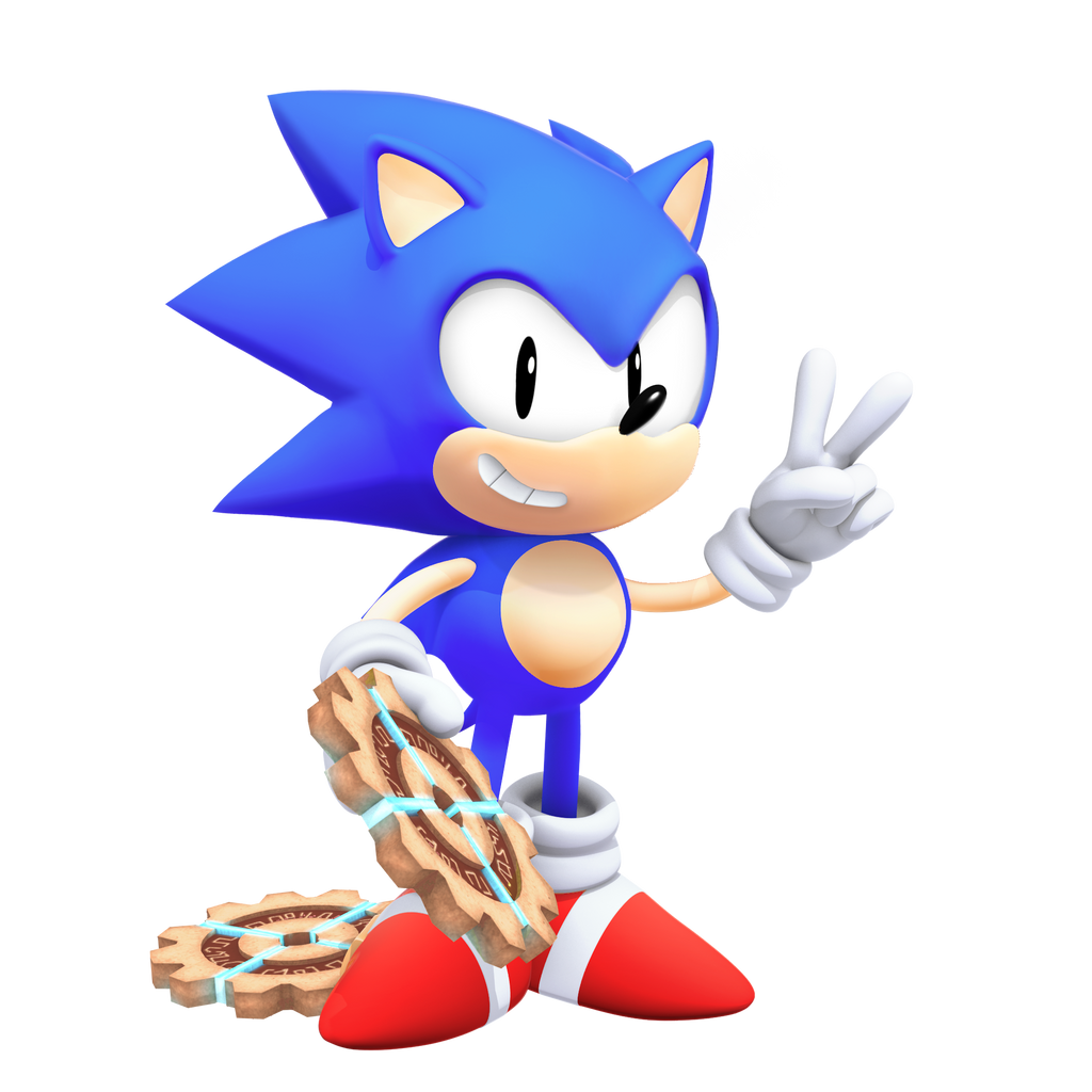 Tyson Hesse Style Classic Sonic no comic alt