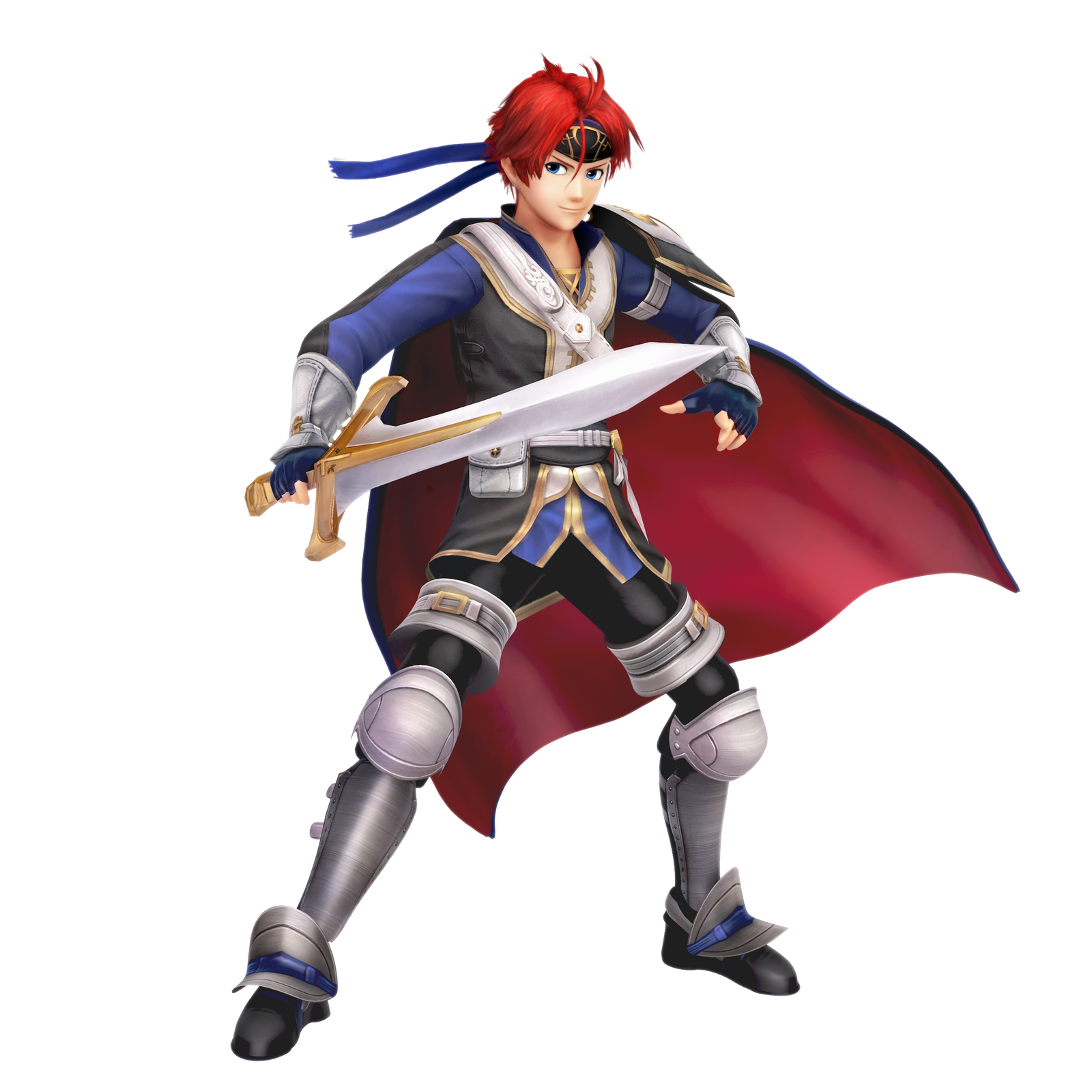 Awakining Roy, Smash Bros Style Render