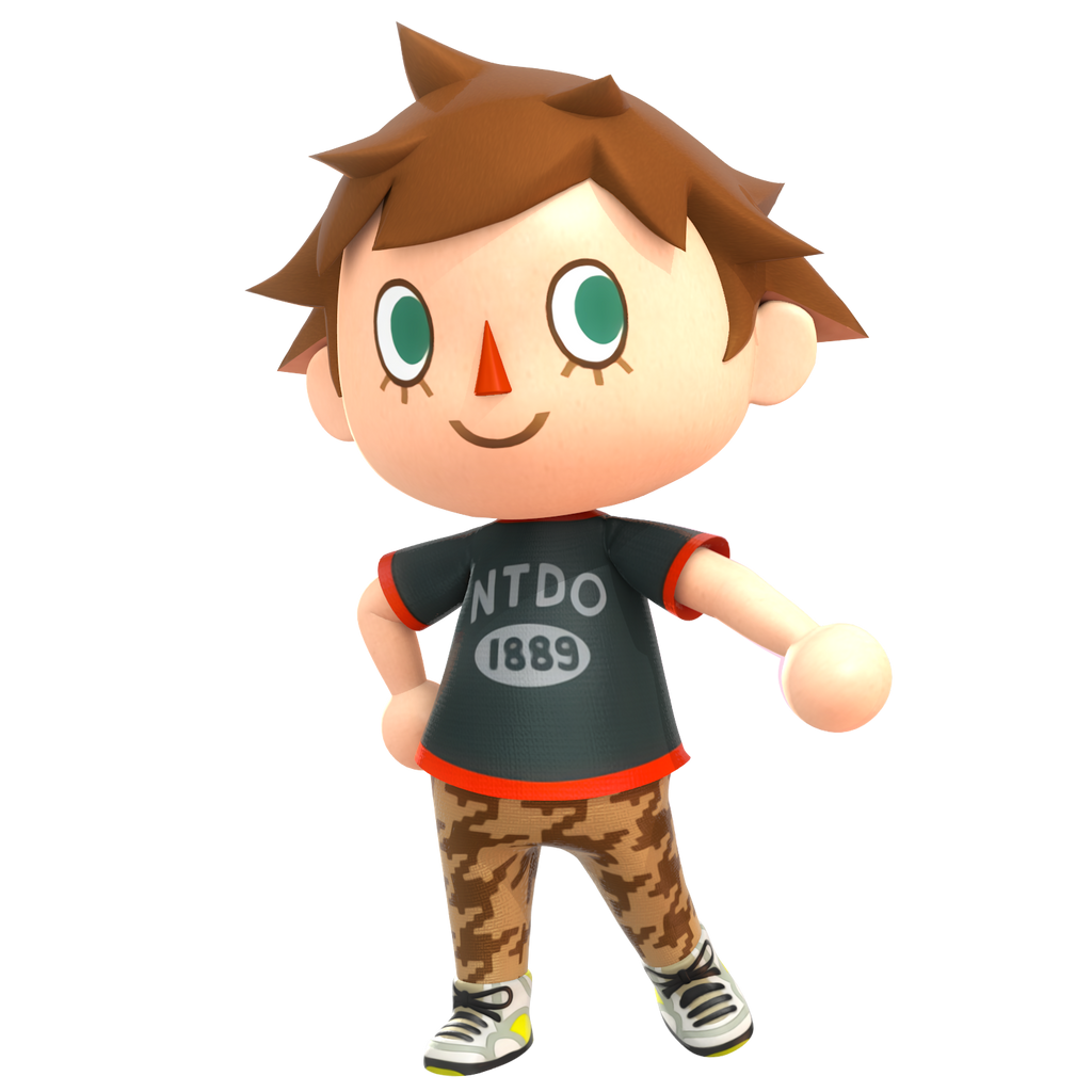 Download Villager New Leaf Render, ShowmanShip Pose by Nibroc-Rock on DeviantArt