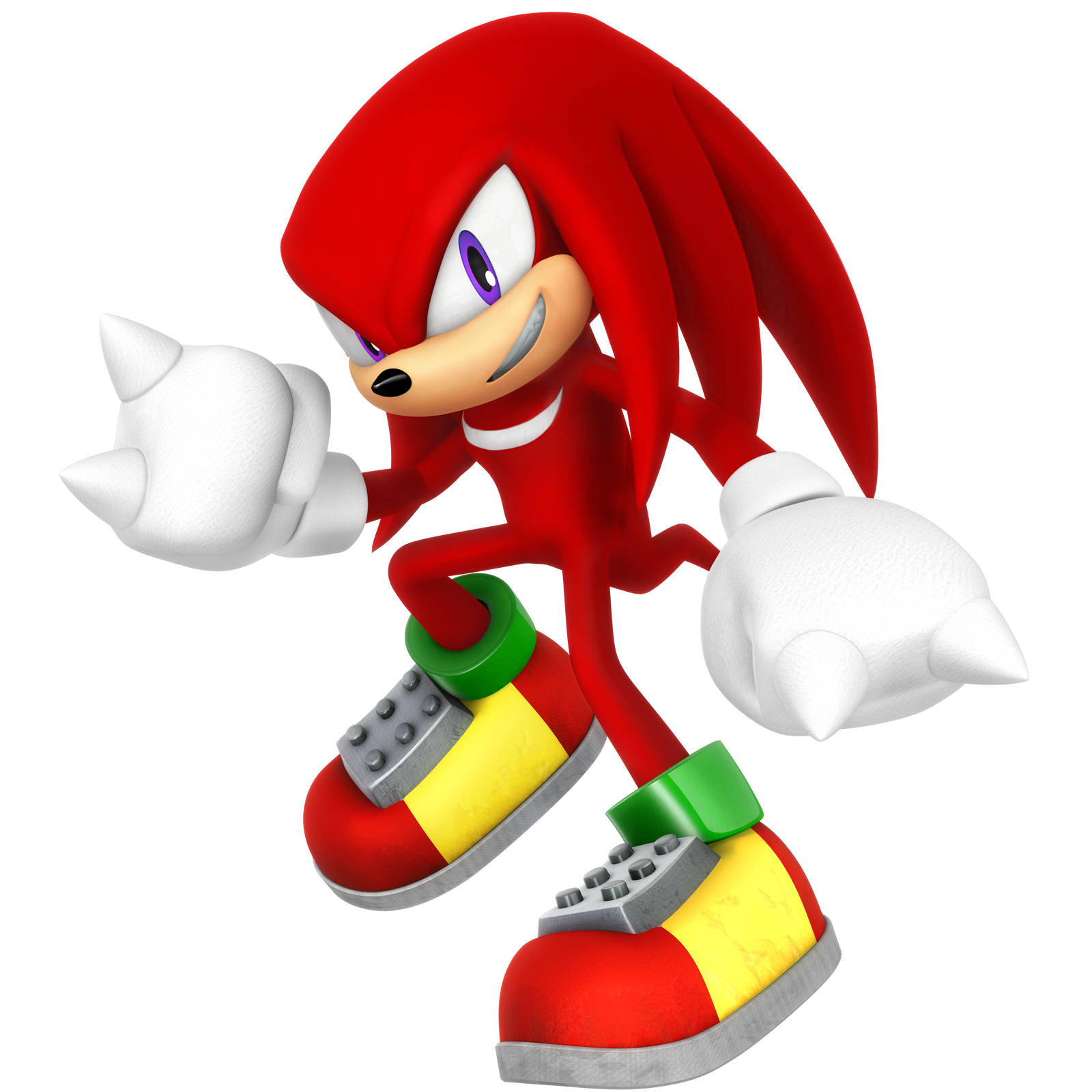 Legacy Knuckles the Echidna Render by Nibroc-Rock on DeviantArt