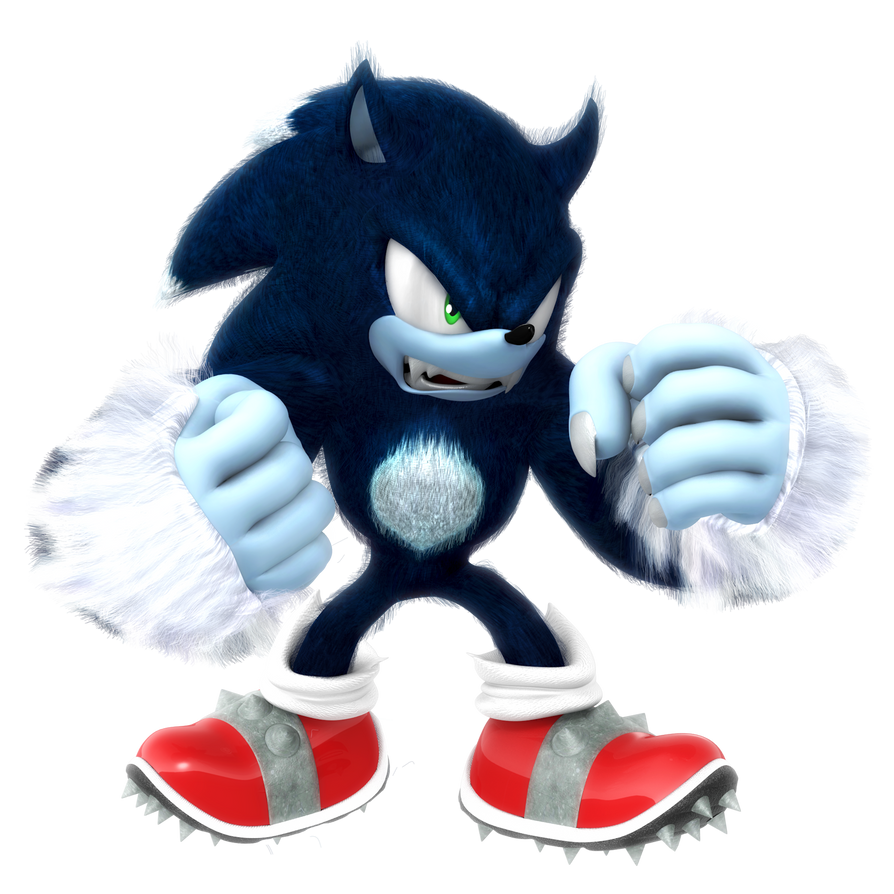 Sonic The Werehog Render By Nibroc Rock On Deviantart involve some pictures...