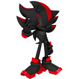 Shadow (Red Highlights Only) Render