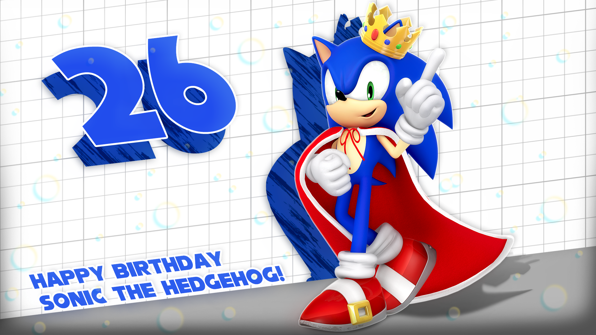 26yrs Sonic Wallpaper