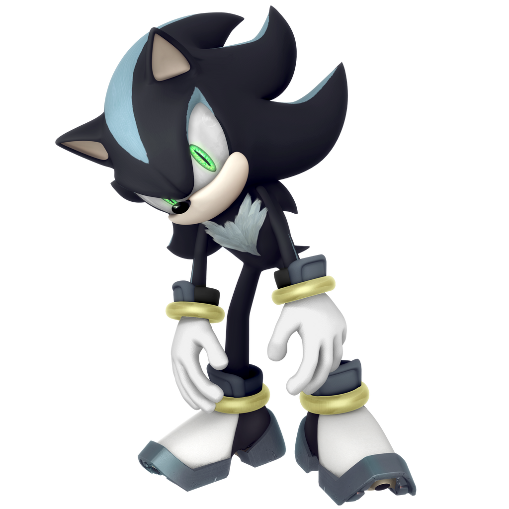 wallpapers Shadow The Hedgehog Render Deviantart mephiles the dark shadow form legacy
