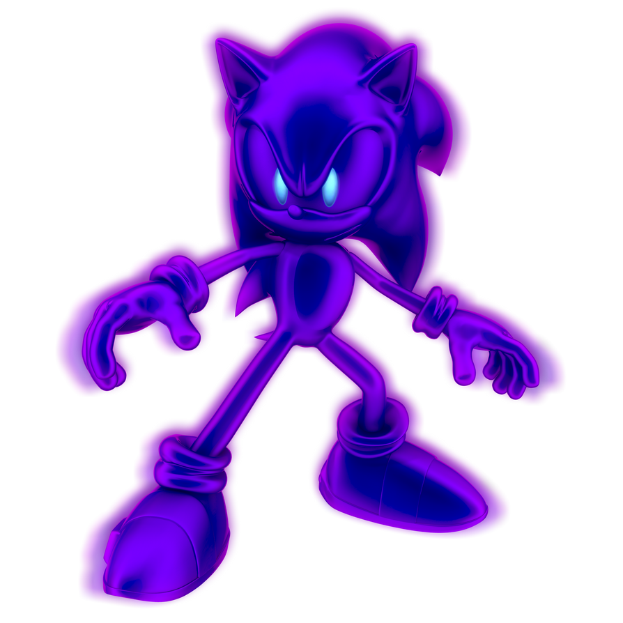 Dark Shadow Clone Sonic Render By Nibroc Rock On Deviantart