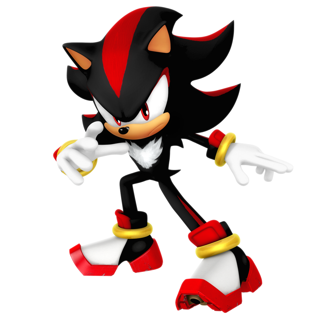 Shadow, Quick to Action Render by Nibroc-Rock on DeviantArt