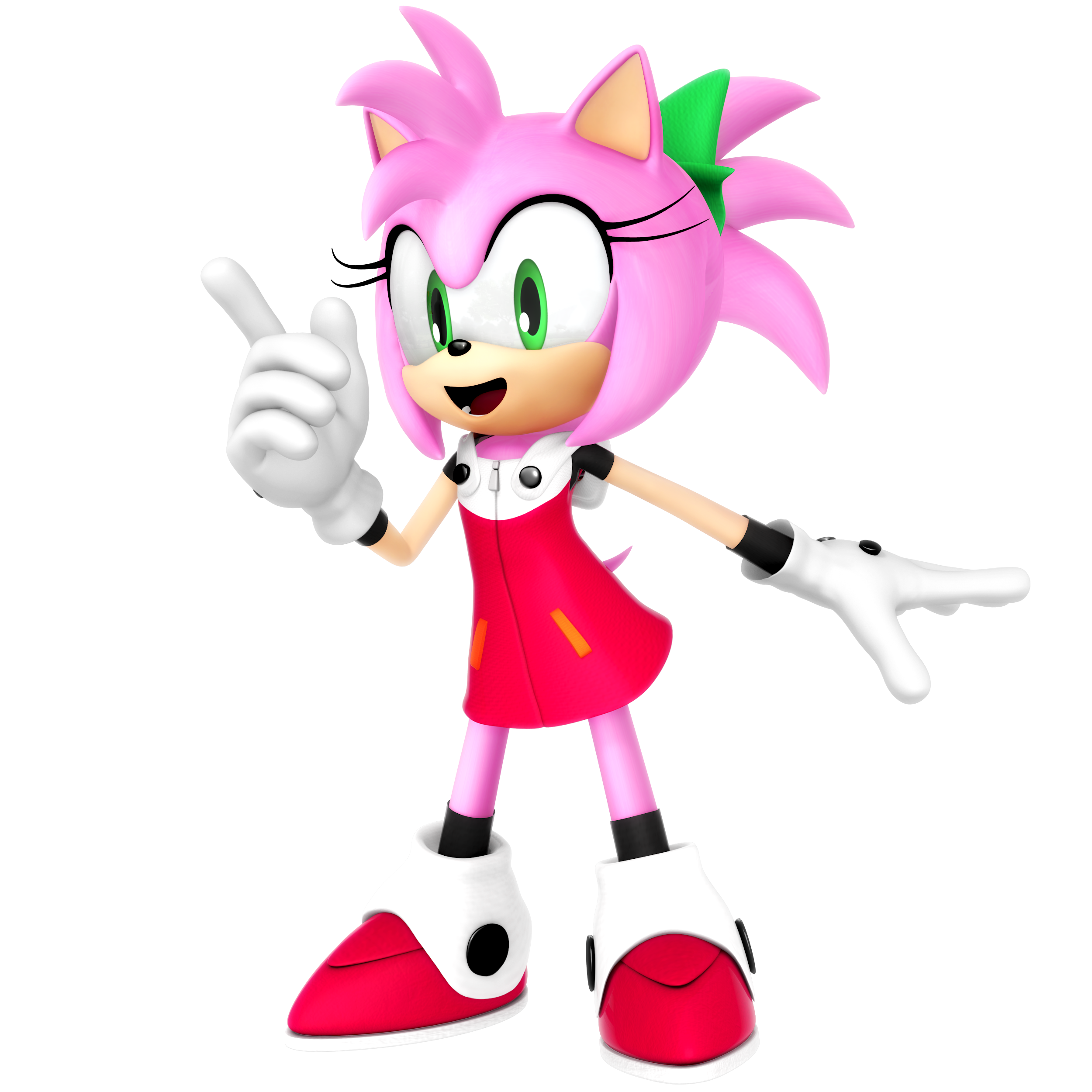 Sonic Boom: New Amy Render by NIBROCrock on deviantART