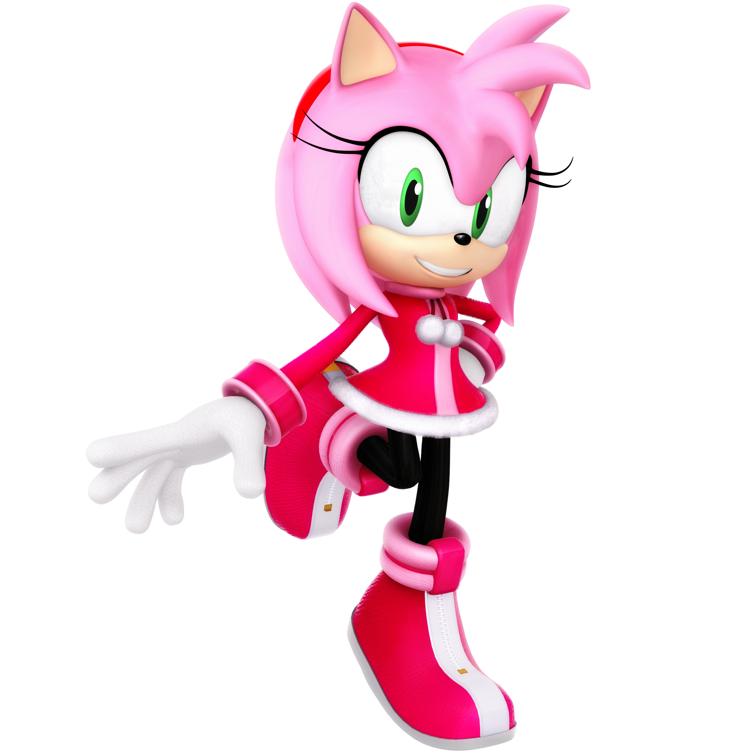 Sonic Boom: New Amy Render by NIBROCrock on deviantART