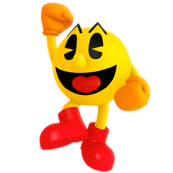 Pac-Man Jump Render