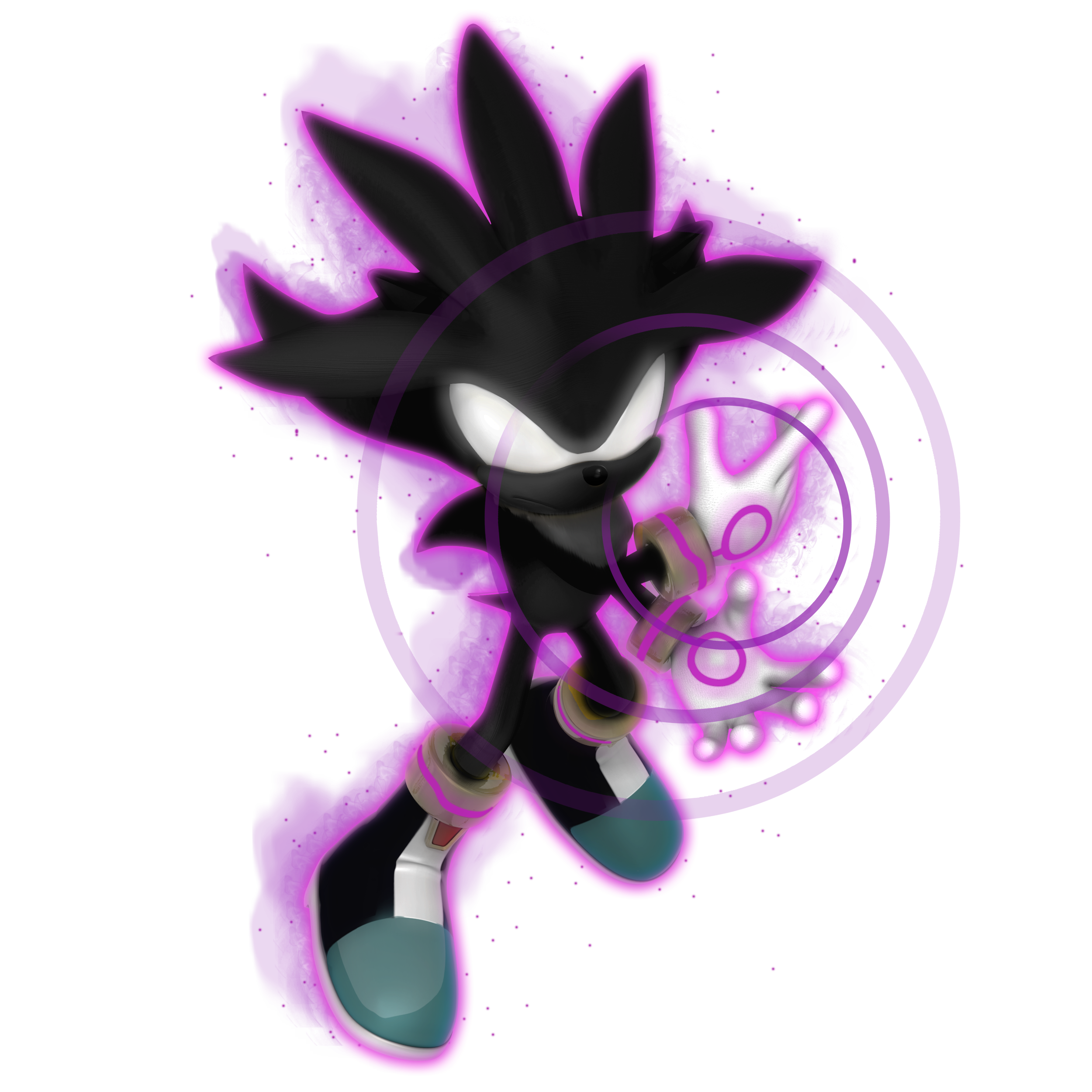 Hyper Sonic Legacy Render: Auraless by Nibroc-Rock on DeviantArt