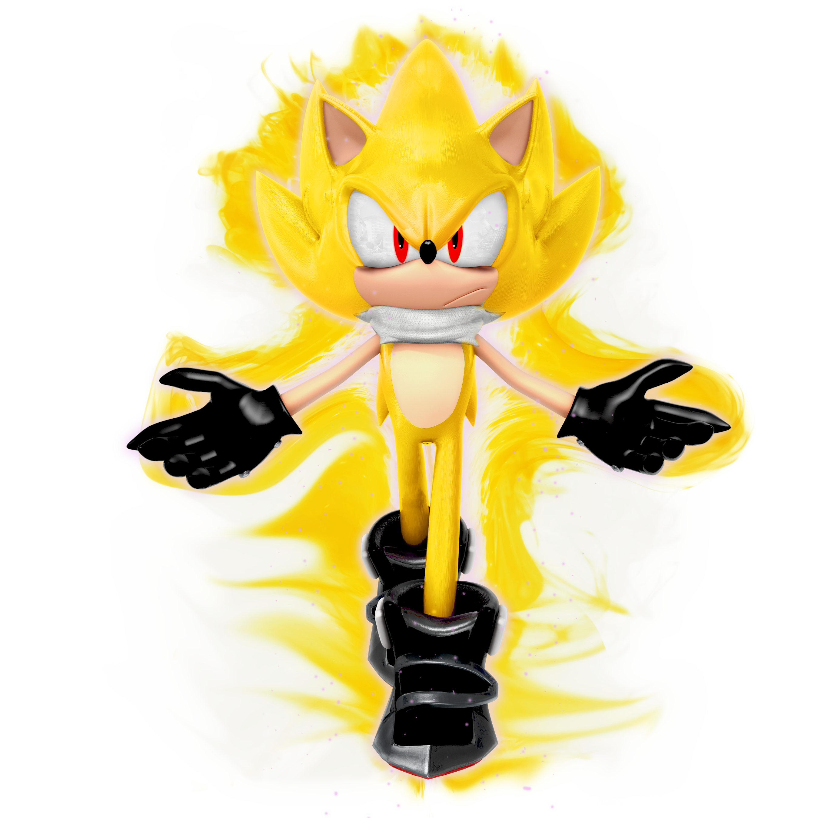 Super Sonic Style! (No Aura) by TBSF-YT on DeviantArt