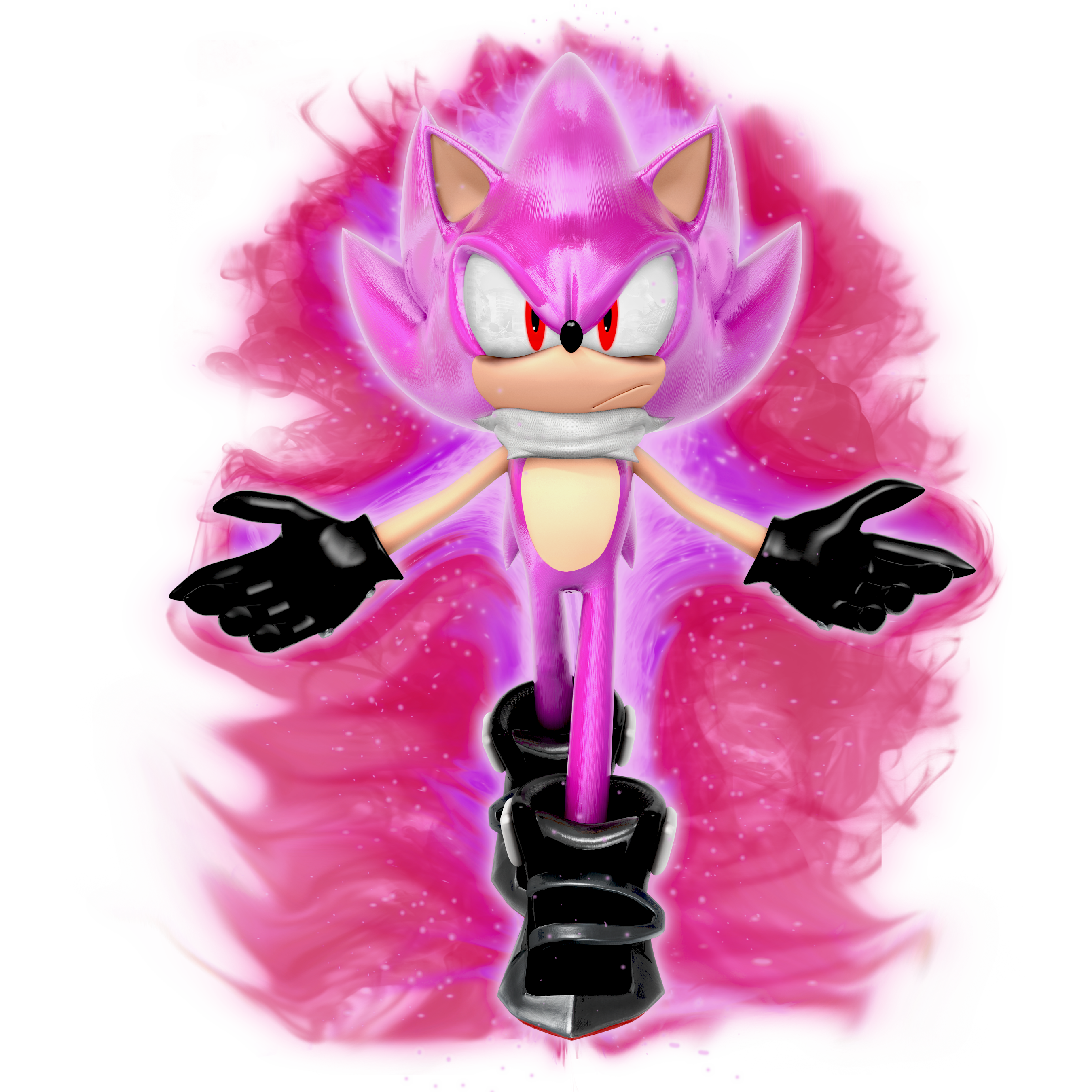 Super Shadow Blue Vs. Super Sonic Infinite Rose - Shadow's Fierce