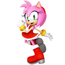 Amy Rose 2018 Legacy Render