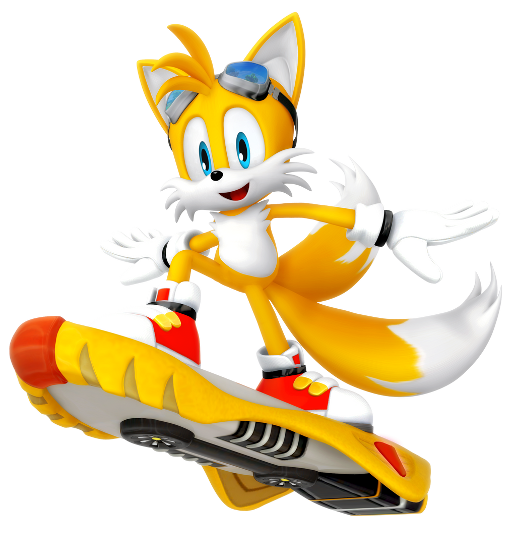 Free Rider Tails Tails: Riders Outfit render by Nibroc-Rock on DeviantArt