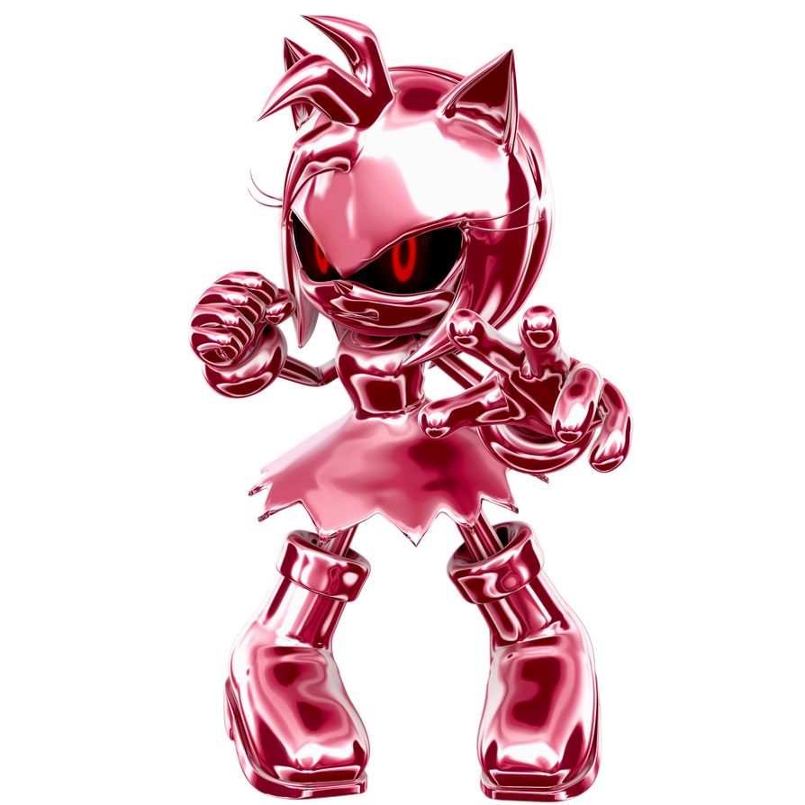 Fake Metal Amy, Team Rose 1/3 by Nibroc-Rock on DeviantArt